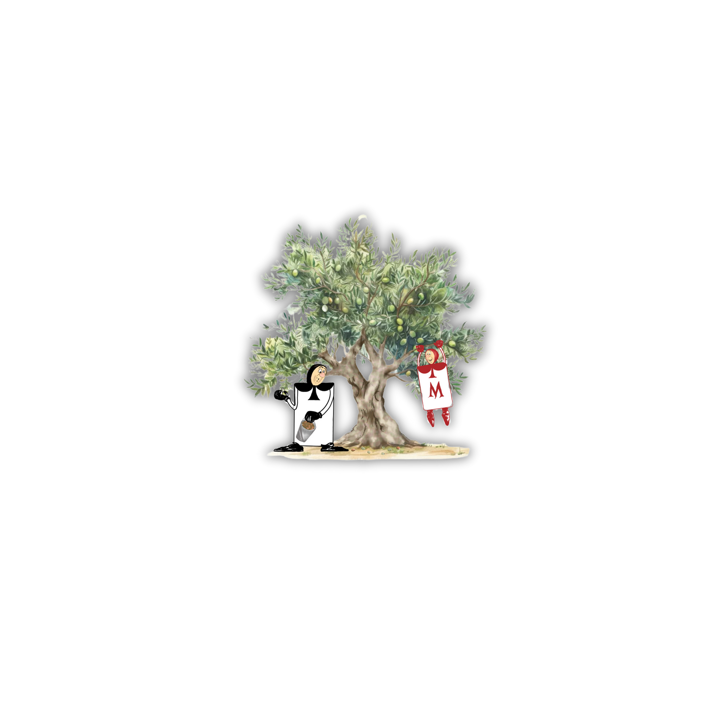 ستيكر تحت الزيتونة – Under the Olive Tree Sticker