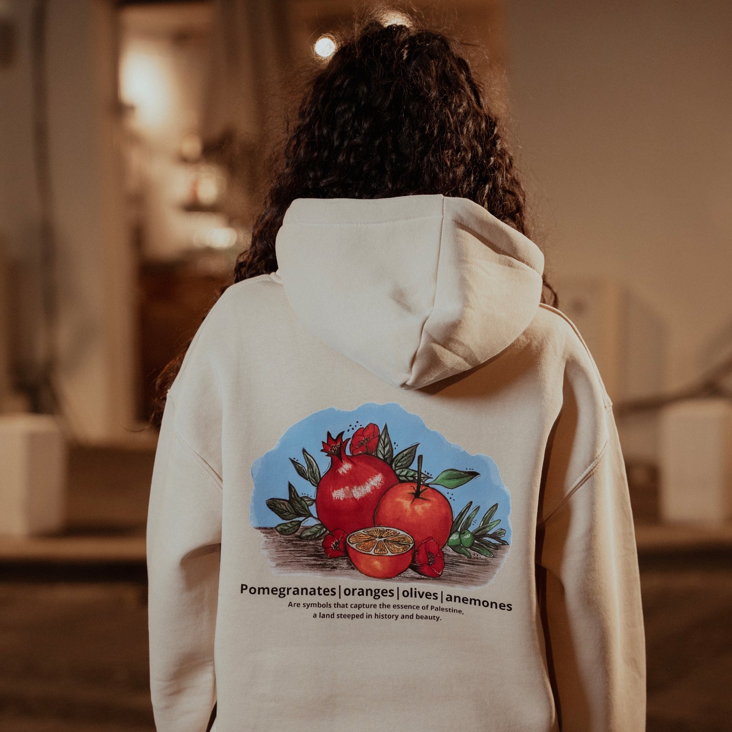 The Palestinian hakura hoodie - هودي الحاكورة