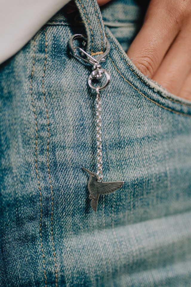 SUNBIRD KEYCHAIN - علاقة عصفور الشمس الفلسطيني